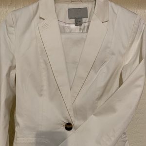 Gorgeous H&M white coat, Size 4